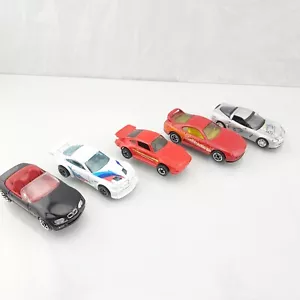 Lote de autos deportivos vintage DIECAST Matchbox/Hot Wheels Porsche Corvette BMW Supra - Imagen 1 de 11