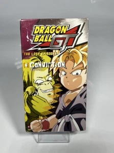 Dragon Ball Gt Conviction UNCUT The Lost Episodes Saga VHS TAPE Rare DBZ - Picture 1 of 8