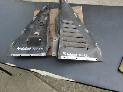 Arctic Cat Wildcat 700 1994 EFI R/L placas de respaldo ventilaciones 0616-007.0706-980 Foto 1 de 4