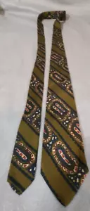 Vintage Richman Brothers Men's Necktie all silk 40's or 50's - Picture 1 of 6