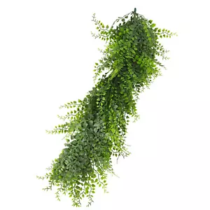 Guirnalda de flores de vid de hiedra artificial para decoración navideña en el hogar - Imagen 1 de 6