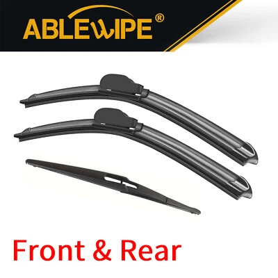 ABLEWIPE 26"22"12"Front Rear Wiper Blade Fit for 2019-17 Mercedes-Benz GLS63 AMG - Image 1 of 4