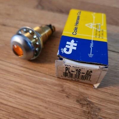 PL-16-RC Cole Hersee Co. Double Contact Pilot Red Light 12v - Image 1 of 3