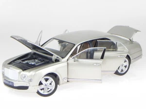 Bentley Mulsanne gold LHD Modellauto 43800 Rastar 1:18 - Bild 1 von 7