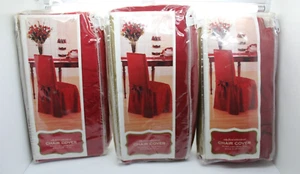 3 Target Ruby Floral Embroidered Chair Cover - Fits up to 42" Tall Chair-Holiday - Picture 1 of 6