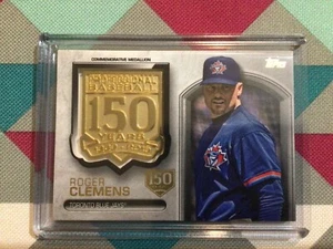 2019 Topps Gedenkmedaillon Ser 2 150th Anniversary 094/150 Roger Clemens - Bild 1 von 2