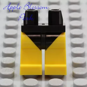 LEGO schwarzer Badeanzug GELBE MINIFIGUREN BEINE weiblich Mädchen Unterteil Junge Speedo Koffer - Bild 1 von 3