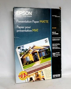 Papel de presentación Epson inyección de tinta mate 13"" x 19"" 100 hojas (45 hojas) - Imagen 1 de 2
