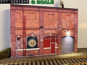 Cervecería escala G personalizada PGH BREWING CO. - Edificio plano con LED 1/24 1/32 - Imagen 1 de 7