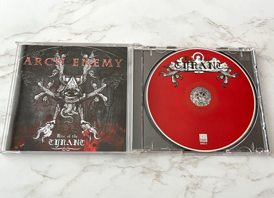 Arch Enemy Rise Of The Tyrant CD ORIG. 2007 Century Media 8400-2 Vultures RARE! Foto 1 de 4