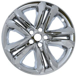 (Set of 4) 18" Chrome Wheel Skins / Hubcaps FITS 2019 2020 2021 Ford Edge SEL - Picture 1 of 4