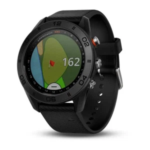 Garmin Approach S60 Premium Golf GPS Smart Watch Range Finder Black 010-01702-00 - Picture 1 of 7