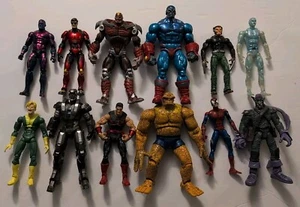 Marvel Legends Action Figure Lot Of 12 Hasbro/Toybiz - Various Conditions - Read - Picture 1 of 21