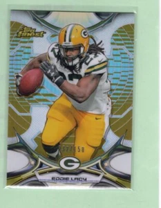 *2015 topps finest Refrator EDDIE LACY  no.53 packers #032/150 - Picture 1 of 1
