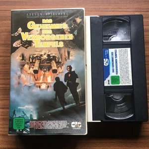 Das Geheimnis des verborgenen Tempels - CIC Video VHS Steven Spielberg - Bild 1 von 2