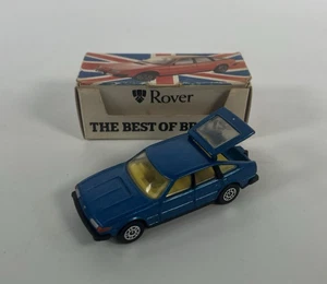 Vintage Corgi The Best Of British Rover 3500 SD1 56191 Blue Excellent Boxed 1981 - Picture 1 of 13