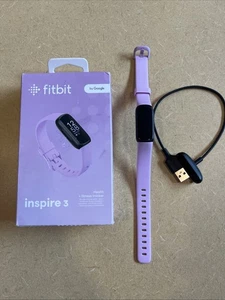 Fitbit Inspire 3 Cardiofrequenzimetro Salute e Fitness Tracker | Lilac Bliss - Foto 1 di 1