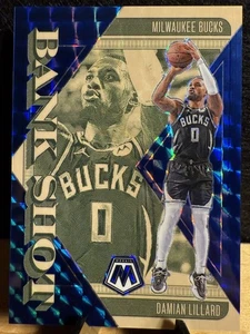 2024-25 Mosaic Damian Lillard Blue Bank Shot /199 - Picture 1 of 3