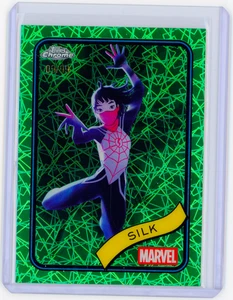 Topps Chrome Marvel 2025 | Silk Green /99 | 108 - Picture 1 of 2