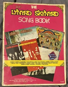 Libro de canciones Lynyrd Skynyrd 1974 vintage - Imagen 1 de 5