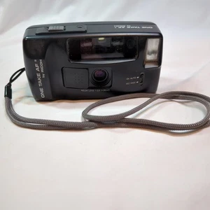 Ricoh One AF II 35mm Film Point and Shoot Camera 1:3.9 Black Parts Only - Picture 1 of 9