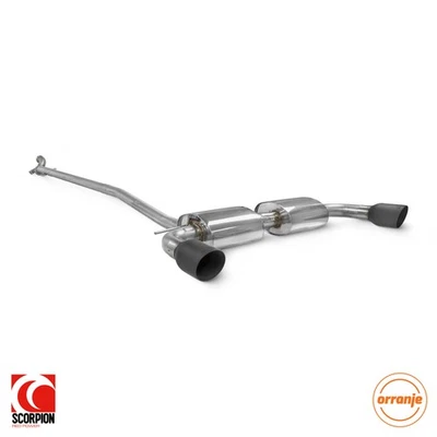 Escape Scorpion Sistema Catback 100 mm Cerámica Negro Daytona - Sin Resonar MIN - Imagen 1 de 3