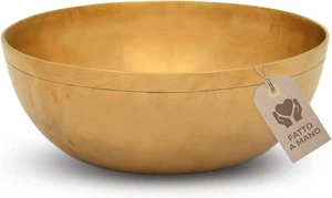 Campana Tibetana Universale, Ø 21,5 Cm, 950 Gr - Ampio Spettro Sonoro per Un Eff - Foto 1 di 12