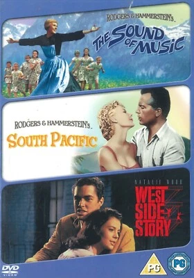 The Sound of Music / South Pacific / West Side Story (2009) 3 Film DVD Box Set - Image 1 of 2