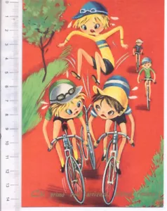 CICLISTI - CICLISMO 60s Cecami italy postcard cartolina 1624 -C004 - Imagen 1 de 1