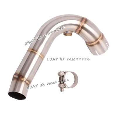 Tubo de escape de enlace medio de acero inoxidable para Honda CBR600RR F5 2007-2025 Foto 1 de 4