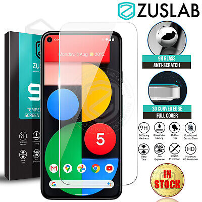 For Google Pixel 6 Pro 5 4a 4 XL 3 XL 2 ZUSLAB Tempered Glass Screen Protector • 6.65$