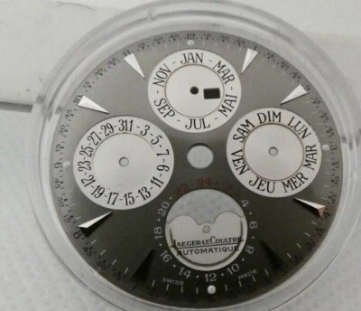 Calendario perpetuo Dail Jaeger LeCoultre Master Control platino para hombre 140,6,80 Foto 1 de 4