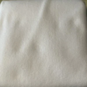 White Acrylic Craft Felt Fabric - 72" Wide - New - Picture 1 of 3