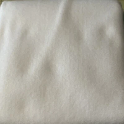 Белая акриловая войлочная ткань для рукоделия — ширина 72 дюйма — новая - Изображение 1 из 3