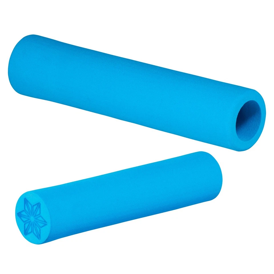SUPACAZ Supalite 9 g Lightweight Slip-on Handlebar Grip for Bikes - Neon Blue - Image 1 of 1