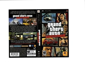 Grand Theft Auto Liberty City Stories PSP ARTWORK ONLY Authentic - Picture 1 of 2