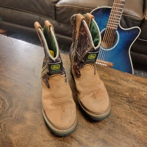 Jungen John Deere Kinder JD2188 3M Camo Stiefel - Bild 1 von 3