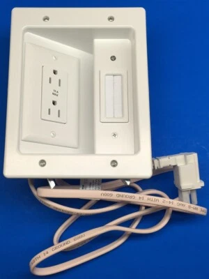 Legrand POWER OUTPUT MODULE ONLY from TV In-Wall Power & Cable Concealment Kit