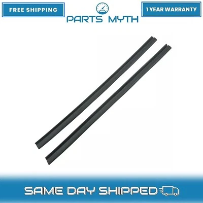 New Quarter Window Vertical Seals For 64-69 Buick Chevrolet Ford Pontiac - Image 1 of 2