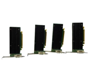 Lot of 4 NVIDIA HP SFF 454319-001 NVS 290 256MB PCIe Dual Monitor VGA - Picture 1 of 6