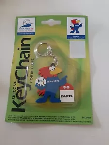 World Cup 1998 France-Mascot Footix-Keychain - Picture 1 of 2