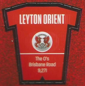 MOTD-LEAGUE LADDER TEAM TAB-2021-22-LEYTON ORIENT - Picture 1 of 1