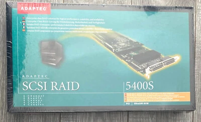 NEW FACTORY SEALED!!! ADAPTEC SCSI RAID 5400S - Image 1 of 2