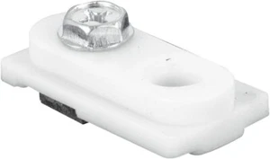 2 Stück Prime-Line Products N 6714 Bi-Fold Door Top Pivot Bracket, 1/4" Pivot Pins - Bild 1 von 2