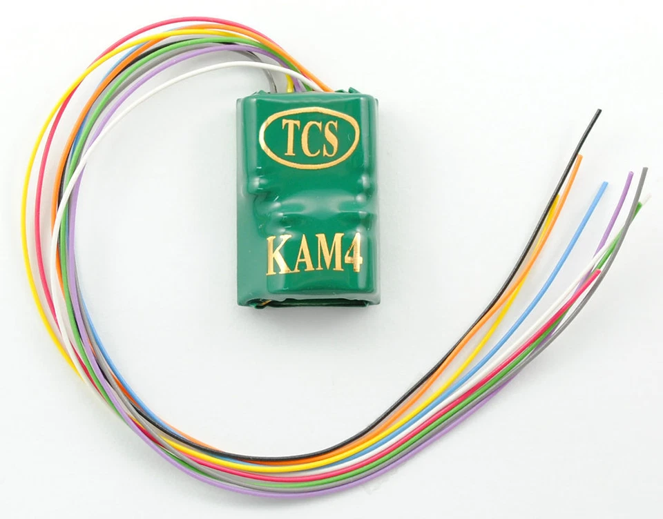 New  TCS 1485 KAM4 DCC Decoder built-in Keep-Alive | 4 function | Hardwire - Image 1 of 1