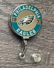 Philadelphia Eagles retractable badge reel