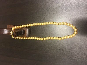 Precioso Collar de Perlas 9 mm Mar del Sur Cáscara 18" AAA Bonito + Regalo Gratis - Imagen 1 de 5