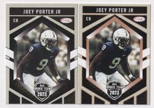 Joey Porter Jr. 2023 SAGE HIGH SERIES ALL-RC TEAM GOLD + LOT #RT-186 STEELERS - Picture 1 of 1