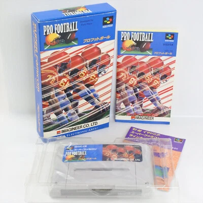 PRO FOOTBALL Super Famicom Nintendo 5120sf - Image 1 of 4