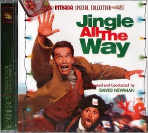 David Newman "JINGLE ALL THE WAY" score Intrada 1500 Ltd ed. CD SEALED Sold Out - Picture 1 of 2